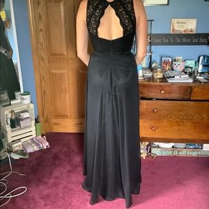 Black Bridesmaid Dress